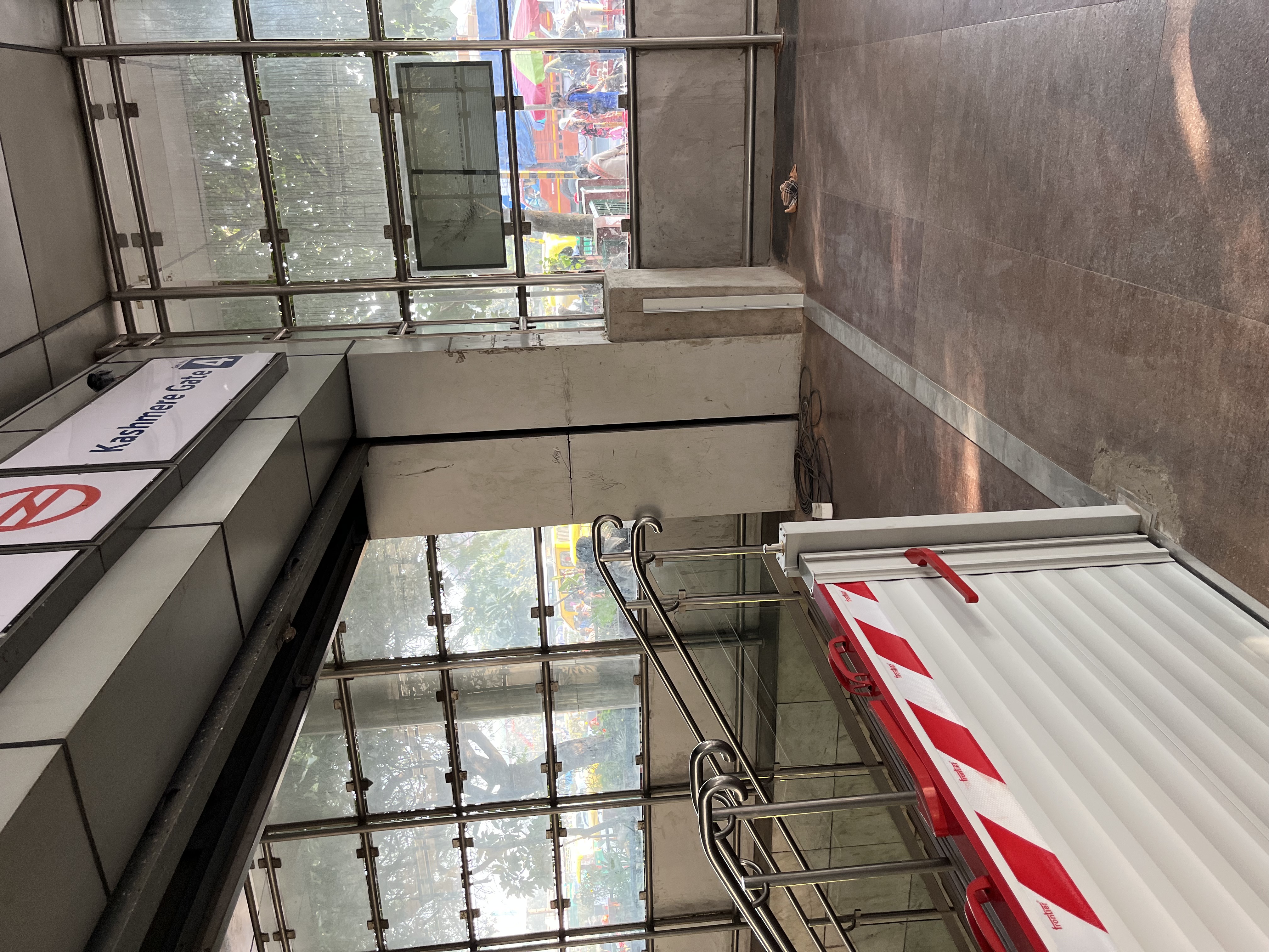Full width installation view